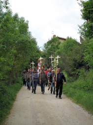Romería del Valle de Romanzado a San Pedro de Usún.