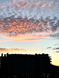 Nubes de verano en Erripagaña.