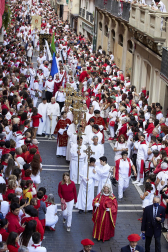 Procesión de San Fermín 2022.