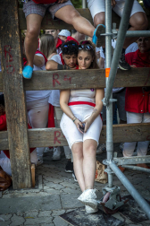 Fotos de ambiente de San Fermín de este domingo