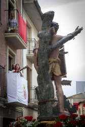Día grande con la procesión a San Sebastián, patrón de Sangüesa, durante sus fiestas