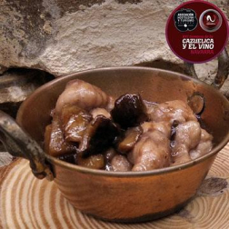 Litiruelas con hongos (apta para celíacos).