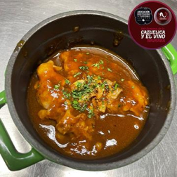 LA CUCHARA DE MARTÍN. Manitas en salsa Vizcaína (apta para celíacos)