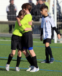 Imágenes del encuentro Eulza 0-10 Camino de Santiago de la segunda jornada del XL Torneo Interescolar.