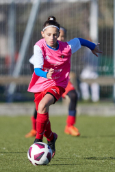 Cuartos de final del XL Torneo Interescolar en la modalidad femenina./