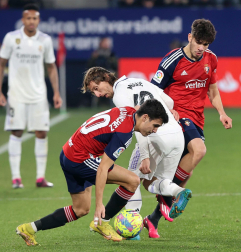 Fotos del Osasuna 0-2 Real Madrid./
