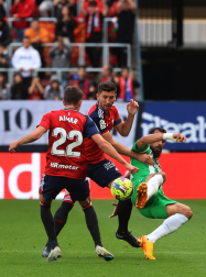 Osasuna-Betis, jornada 30 de LaLiga Santander./