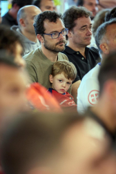 Imagen del acto de reconocimiento a los 150 clubes convenidos de Osasuna.