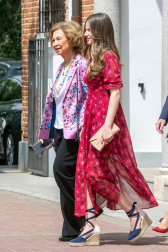 Fotos de la confirmación de la infanta Sofía en la iglesia de la Asunción de Nuestra Señora, en el distrito madrileño de Aravaca.