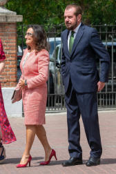 Fotos de la confirmación de la infanta Sofía en la iglesia de la Asunción de Nuestra Señora, en el distrito madrileño de Aravaca.