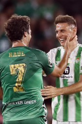 Imágenes del partido homenaje a Joaquín Sánchez