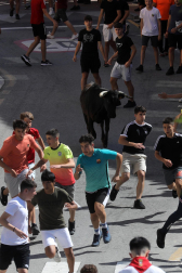 Fotos de las vaquillas en las fiestas de Mutilva./