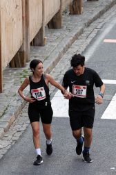 Fotos de La Media San Fermín 2023.
