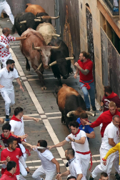 Cuarto encierro de San Fermín 2023.