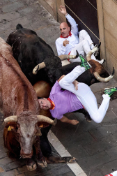 Cuarto encierro de San Fermín 2023.