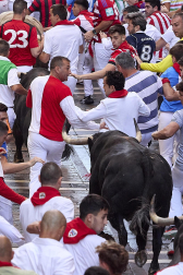 Estafeta, cuarto encierro.
