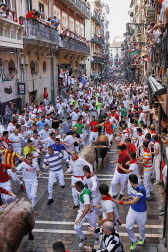 Estafeta, cuarto encierro.