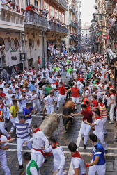 Estafeta, cuarto encierro.
