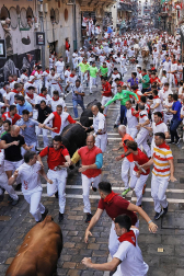 Estafeta, cuarto encierro.