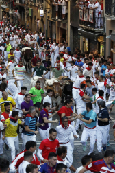 Estafeta, cuarto encierro.