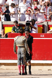 Fotos de la sexta corrida de la Feria del Toro San Fermín 2023./