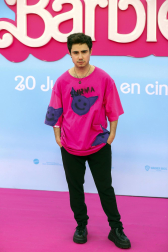 Fotos del estreno de la película 'Barbie' en Madrid.