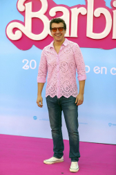 Fotos del estreno de la película 'Barbie' en Madrid.