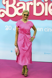 Fotos del estreno de la película 'Barbie' en Madrid.