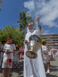 Fotos de la procesión de fiestas de Estella 2023.