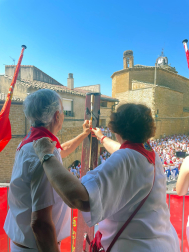 Fotos del inicio de fiestas en Santacara.