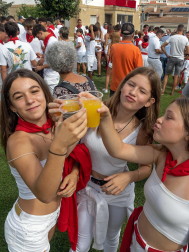 Fotos del cohete de fiestas de Ayegui 2023.