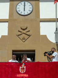 Fotos del cohete de fiestas de Ayegui 2023.