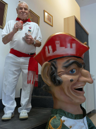 Fotos del cohete de fiestas de Artajona 2023.