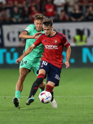 Fotos del Osasuna 0-2 Atlético de la jornada 7 de LaLiga./