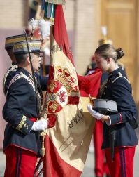 Jura de bandera de la princesa Leonor.