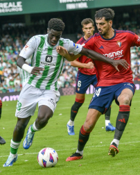 Fotos del Betis 2-1 Osasuna de la jornada 11./