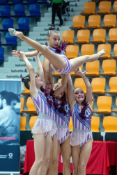 Fotos del Trofeo Comunidad Foral de gimnasia en Anaitasuna./