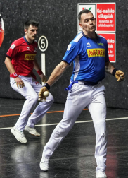 Fotos del partido que ha enfrentado a Elezkano II - Martija contra Jaka - Mariezkurrena. /
