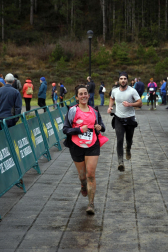 Participantes en las carreras disputadas en la IV Sansilbestrail de Zubiri./