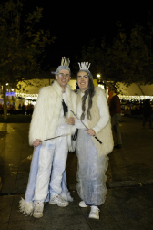 Foto de los disfraces de la Nochevieja 2023 en Pamplona./