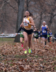 Campeonato Navarro de Cross 2024 en Estella.