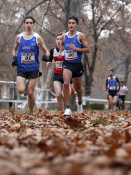 Campeonato Navarro de Cross 2024 en Estella.