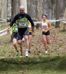 Campeonato Navarro de Cross 2024 en Estella.