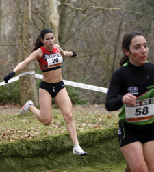 Campeonato Navarro de Cross 2024 en Estella.