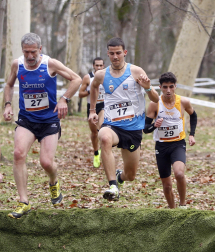 Campeonato Navarro de Cross 2024 en Estella.