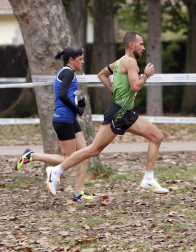 Campeonato Navarro de Cross 2024 en Estella.