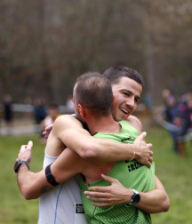 Campeonato Navarro de Cross 2024 en Estella.