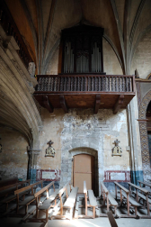 Así luce la iglesia de San Salvador de Sangüesa tras 23 años cerrada por daños estructirales./