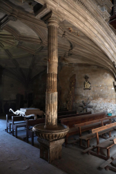 Así luce la iglesia de San Salvador de Sangüesa tras 23 años cerrada por daños estructirales./