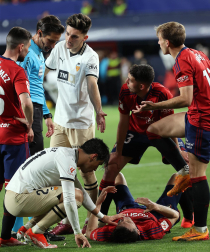 Fotos del Osasuna 0-1 Valencia de la jornada 31./